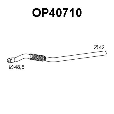 Exhaust Pipe (OP40710)