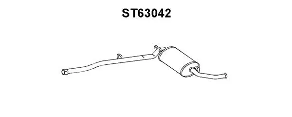 Rear Muffler (ST63042)