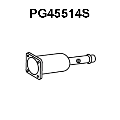 Soot/Particulate Filter, exhaust system (PG45514S)