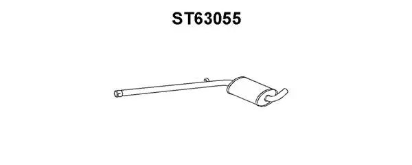 Centre Muffler (ST63055)