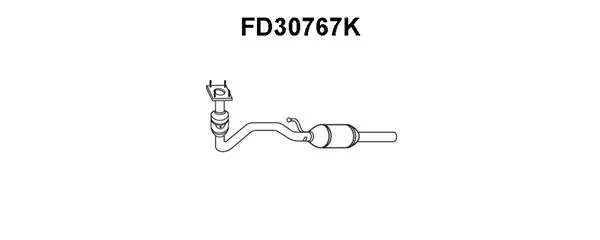 Catalytic Converter (FD30767K)