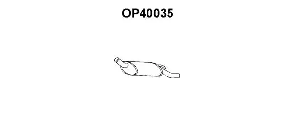 Rear Muffler (OP40035)