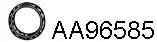 Seal Ring, exhaust pipe (AA96585)