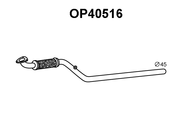 Exhaust Pipe (OP40516)