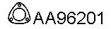 Gasket, exhaust pipe (AA96201)