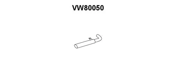 Rear Muffler (VW80050)