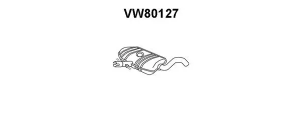 Front Muffler (VW80127)