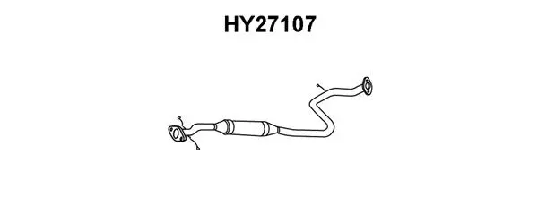 Front Muffler (HY27107)