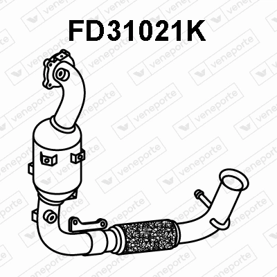 Catalytic Converter (FD31021K)