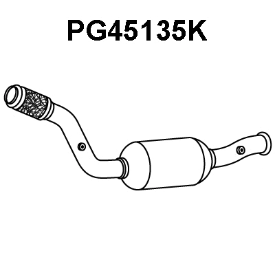 Catalytic Converter (PG45135K)