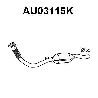 Catalytic Converter (AU03115K)