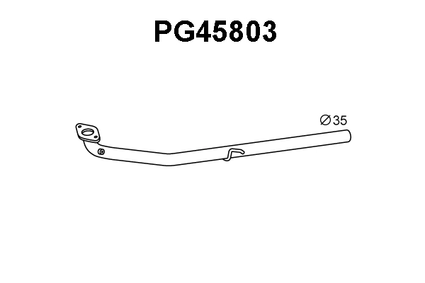 Exhaust Pipe (PG45803)