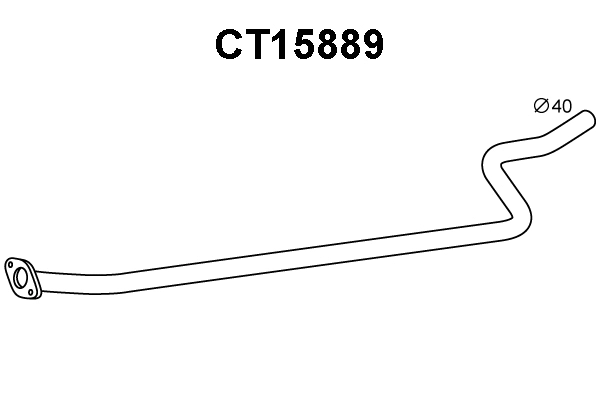 Exhaust Pipe (CT15889)