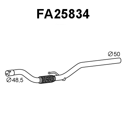 Exhaust Pipe (FA25834)
