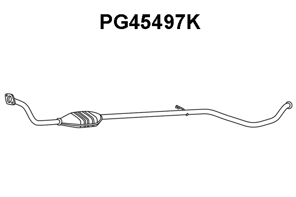 Catalytic Converter (PG45497K)