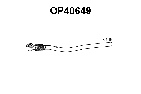 Exhaust Pipe (OP40649)