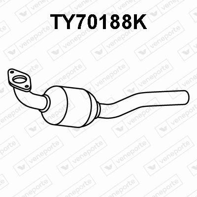 Catalytic Converter (TY70188K)