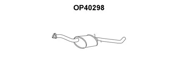 Centre Muffler (OP40298)