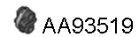 Rubber Buffer, muffler (AA93519)