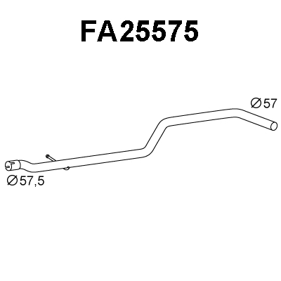 Exhaust Pipe (FA25575)