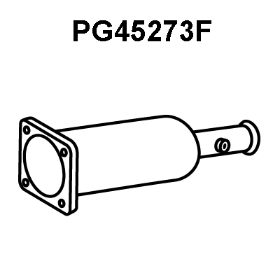 Soot/Particulate Filter, exhaust system (PG45273F)