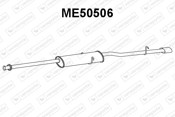 Rear Muffler (ME50506)