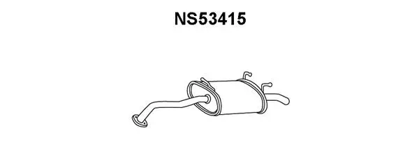 Rear Muffler (NS53415)