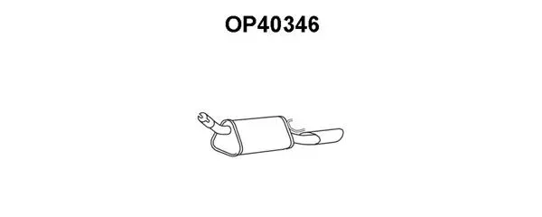 Rear Muffler (OP40346)