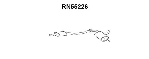 Centre Muffler (RN55226)
