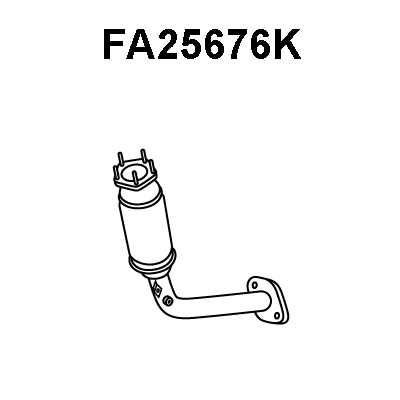 Manifold Catalytic Converter (FA25676K)