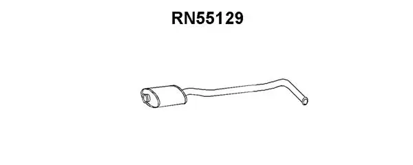 Front Muffler (RN55129)