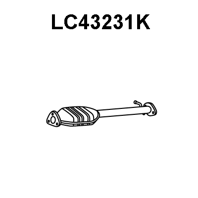 Catalytic Converter (LC43231K)