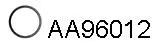Seal Ring, exhaust pipe (AA96012)