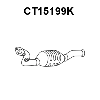Catalytic Converter (CT15199K)