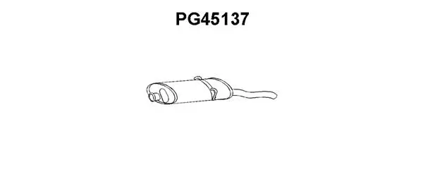 Rear Muffler (PG45137)