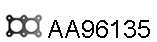 Gasket, exhaust pipe (AA96135)