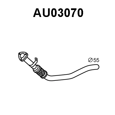 Exhaust Pipe (AU03070)