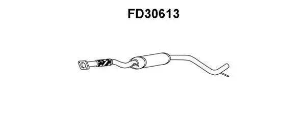 Front Muffler (FD30613)