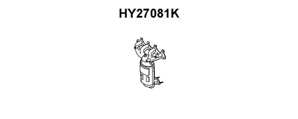 Manifold Catalytic Converter (HY27081K)