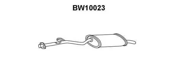 Rear Muffler (BW10023)