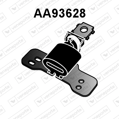Rubber Strip, exhaust system (AA93628)