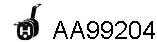 Bracket, muffler (AA99204)
