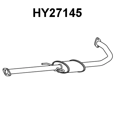 Front Muffler (HY27145)