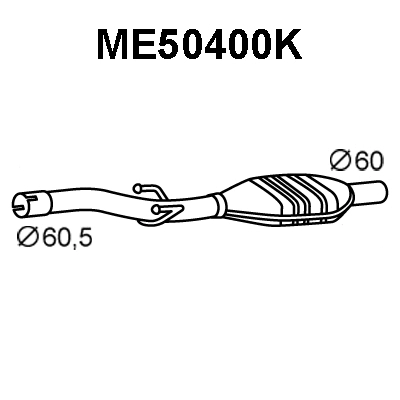 Catalytic Converter (ME50400K)