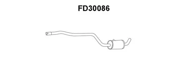 Front Muffler (FD30086)