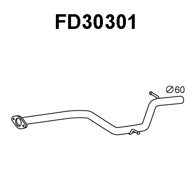 Exhaust Pipe (FD30301)