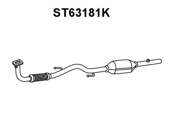 Catalytic Converter (ST63181K)