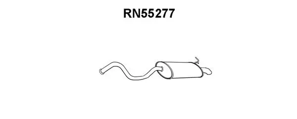 Rear Muffler (RN55277)