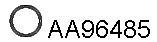 Gasket, exhaust pipe (AA96485)