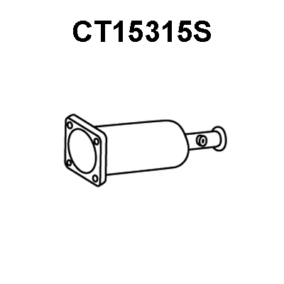 Soot/Particulate Filter, exhaust system (CT15315S)